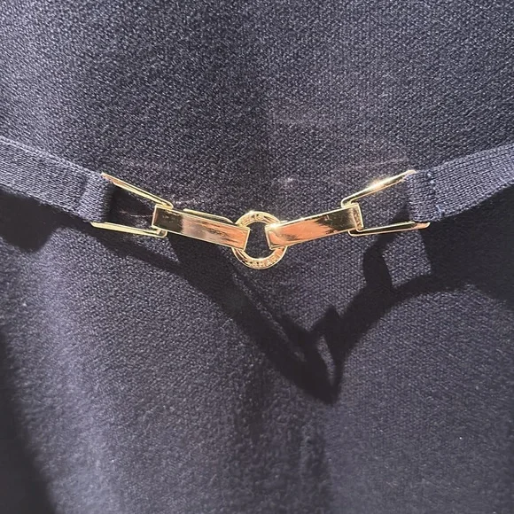 Elie Tahari dark blue dress - Picture 4 of 9